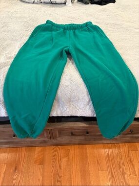 DSG Teal Green Elastic Waist Track Pants
